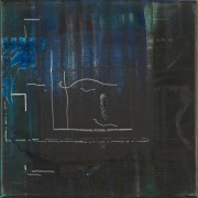23 - 2023 - toile 440 - blue, green, black, studio, detail