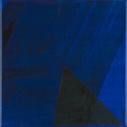 28 - 2023 - toile 481 - blue, black, triangle